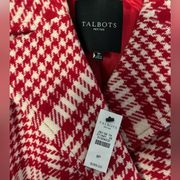 Talbots Coat NWT - Picture 2 of 2
